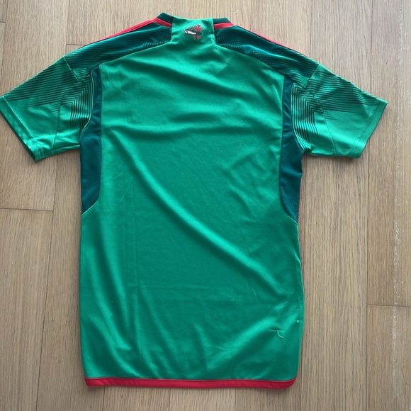 Mexico Adidas Soccer Jersey in Green - Picture 5 of 9